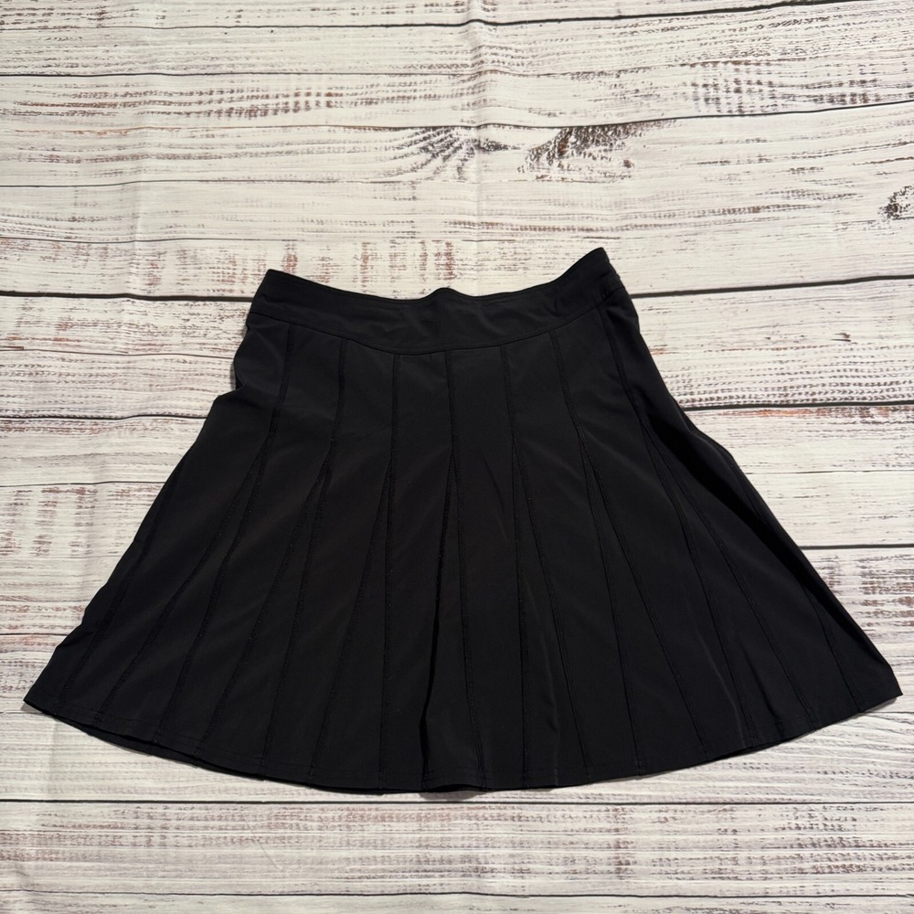 Athleta Skirt‎ Black Athletic w/ Liner RN#54023 Women's Size XL
